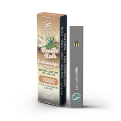 Cannabis Life Vanilla Kush Entourage Disposable Pen 1000mg