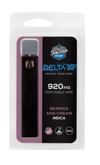 Delta 10 Indica Berries and Cream 1ml 920mg Disposable