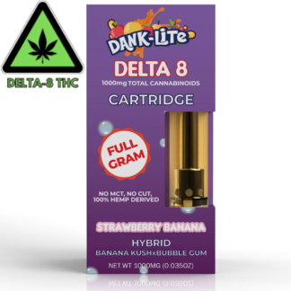 Dank Lite Delta 8 Vape Cartridge - 3 Flavors